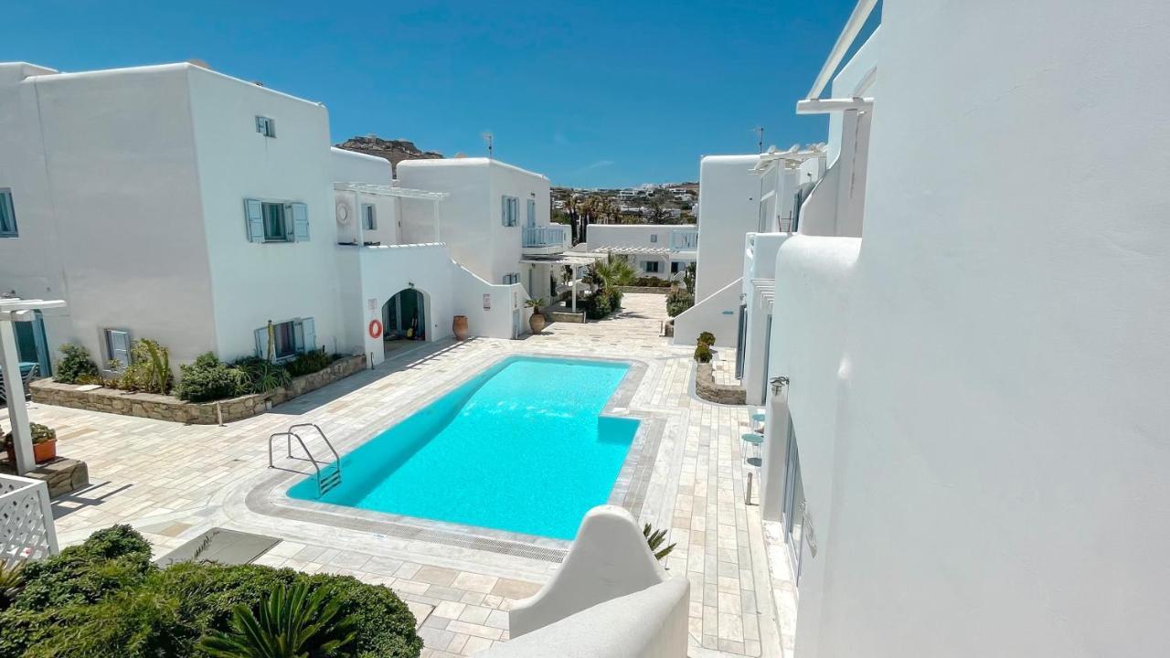 Blue Daisy House, Ornos, By Myconbay Mykonos Villa Buitenkant foto