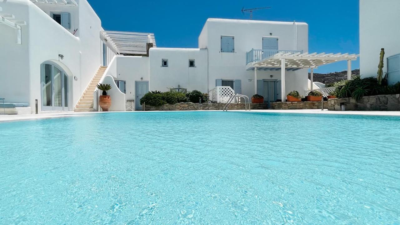 Blue Daisy House, Ornos, By Myconbay Mykonos Villa Buitenkant foto