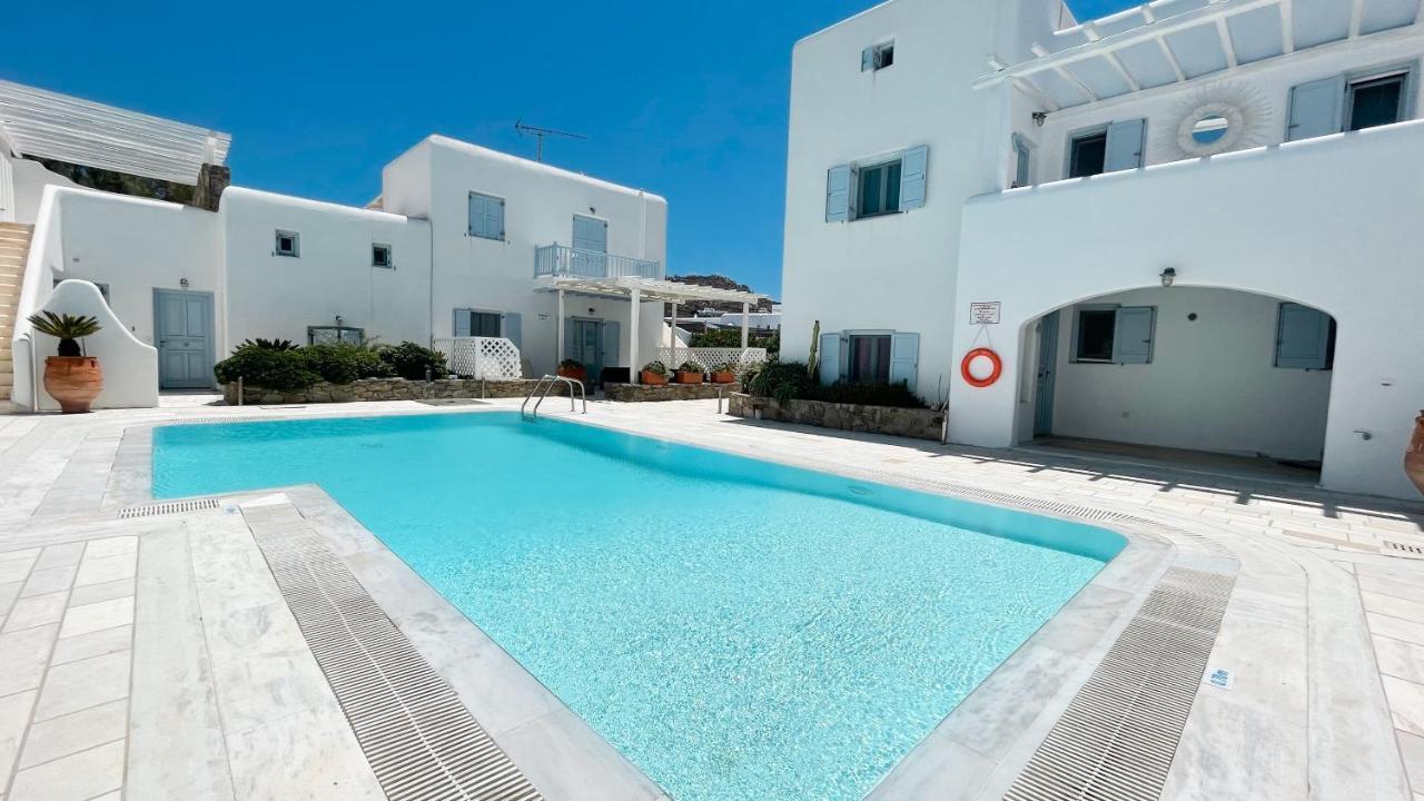 Blue Daisy House, Ornos, By Myconbay Mykonos Villa Buitenkant foto