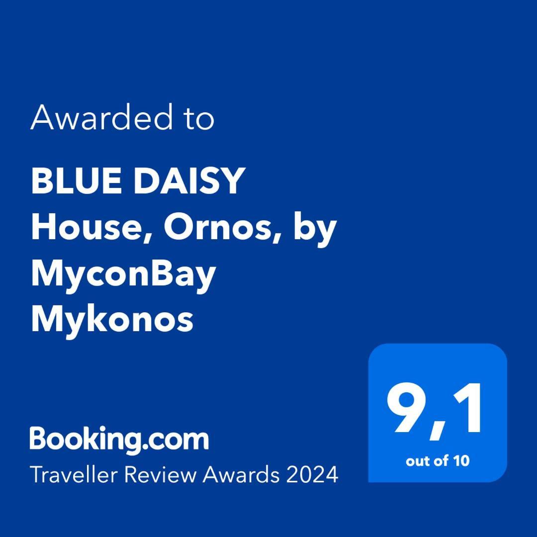 Blue Daisy House, Ornos, By Myconbay Mykonos Villa Buitenkant foto