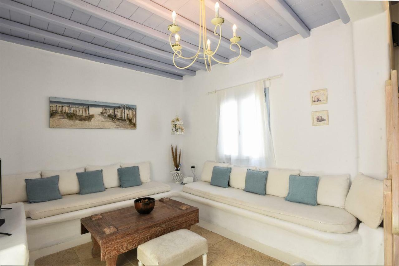 Blue Daisy House, Ornos, By Myconbay Mykonos Villa Buitenkant foto