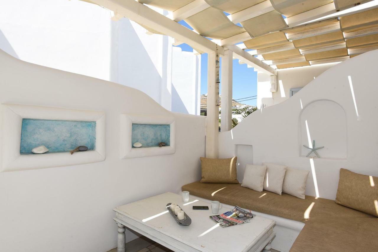Blue Daisy House, Ornos, By Myconbay Mykonos Villa Buitenkant foto