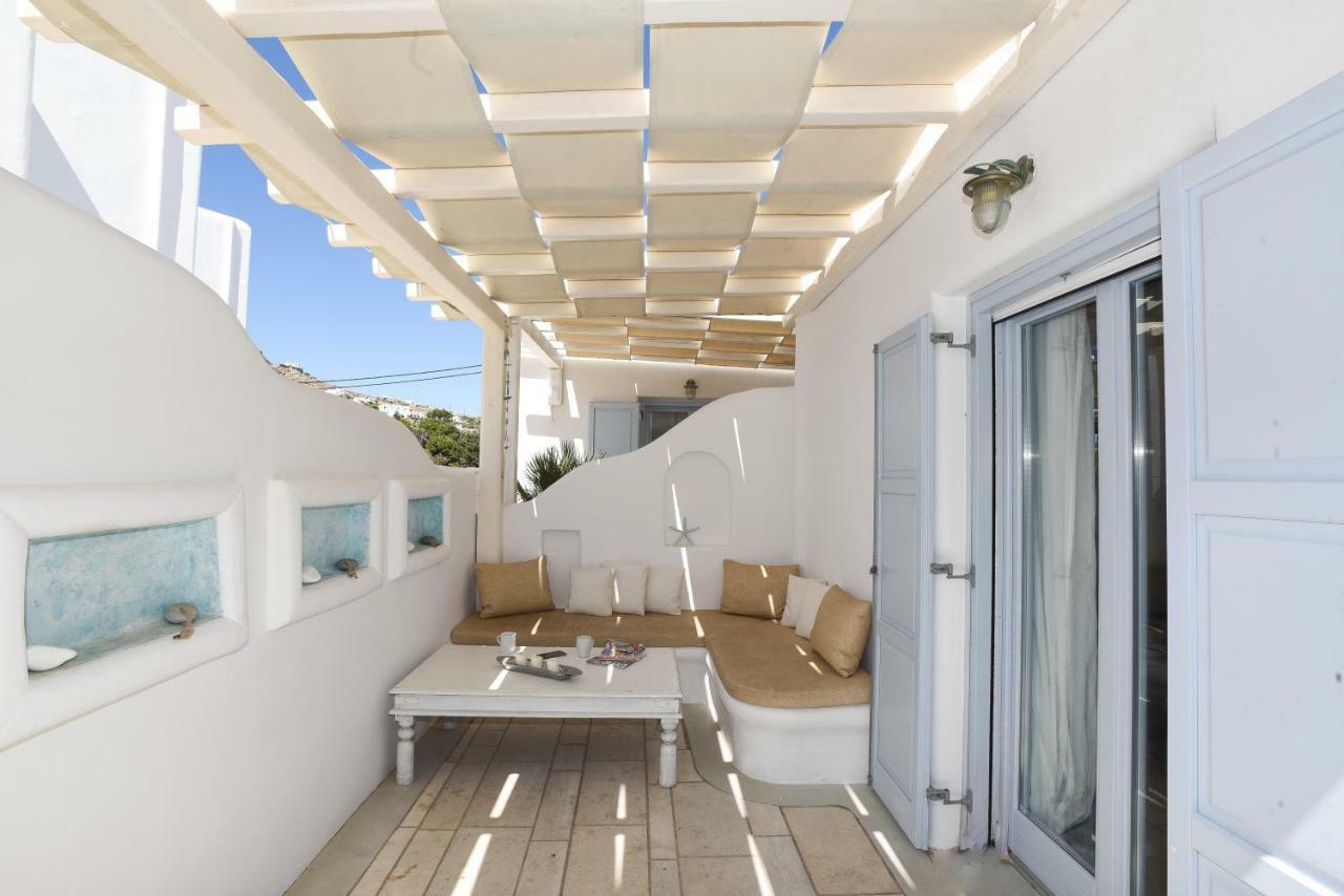 Blue Daisy House, Ornos, By Myconbay Mykonos Villa Buitenkant foto