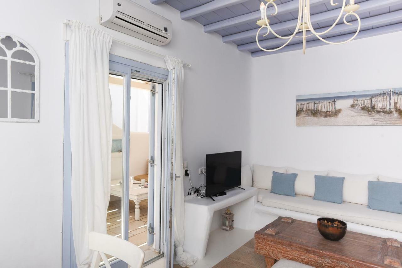 Blue Daisy House, Ornos, By Myconbay Mykonos Villa Buitenkant foto